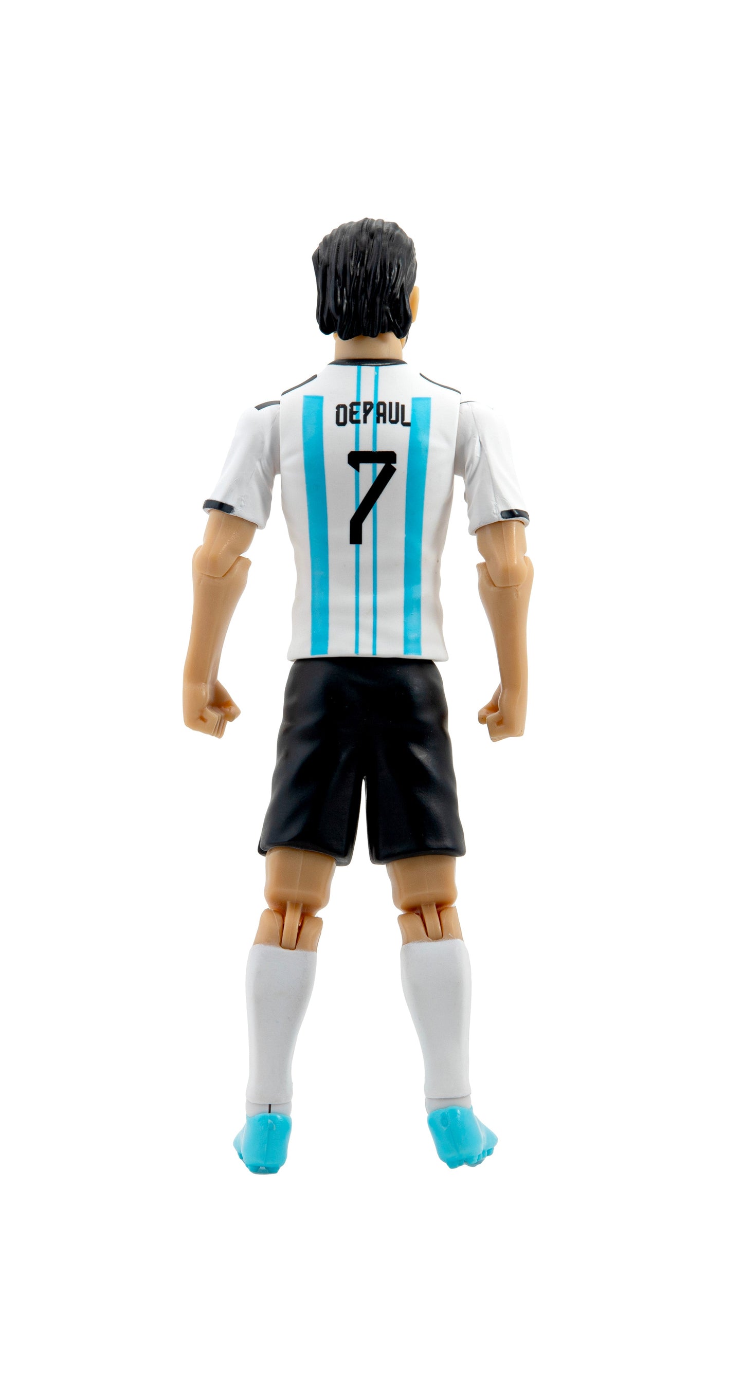 Banbo Toys SOCKERS Argentina National Rodrigo De Paul 8" Collectible Soccer Action Figure