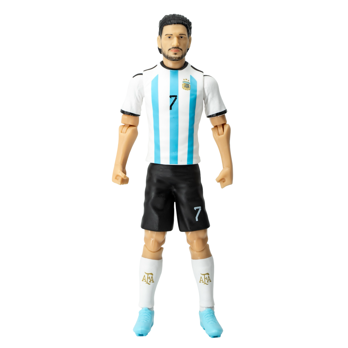 Banbo Toys SOCKERS Argentina National Rodrigo De Paul 8" Collectible Soccer Action Figure