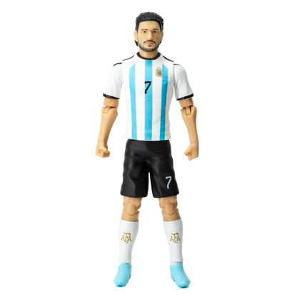 Banbo Toys SOCKERS Argentina National Rodrigo De Paul 8" Collectible Soccer Action Figure