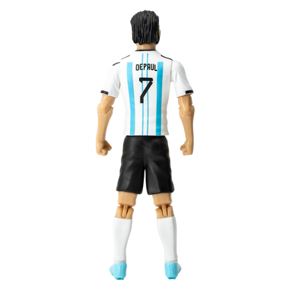 Banbo Toys SOCKERS Argentina National Rodrigo De Paul 8" Collectible Soccer Action Figure