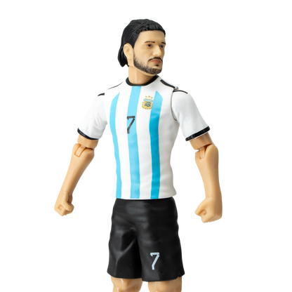 Banbo Toys SOCKERS Argentina National Rodrigo De Paul 8" Collectible Soccer Action Figure