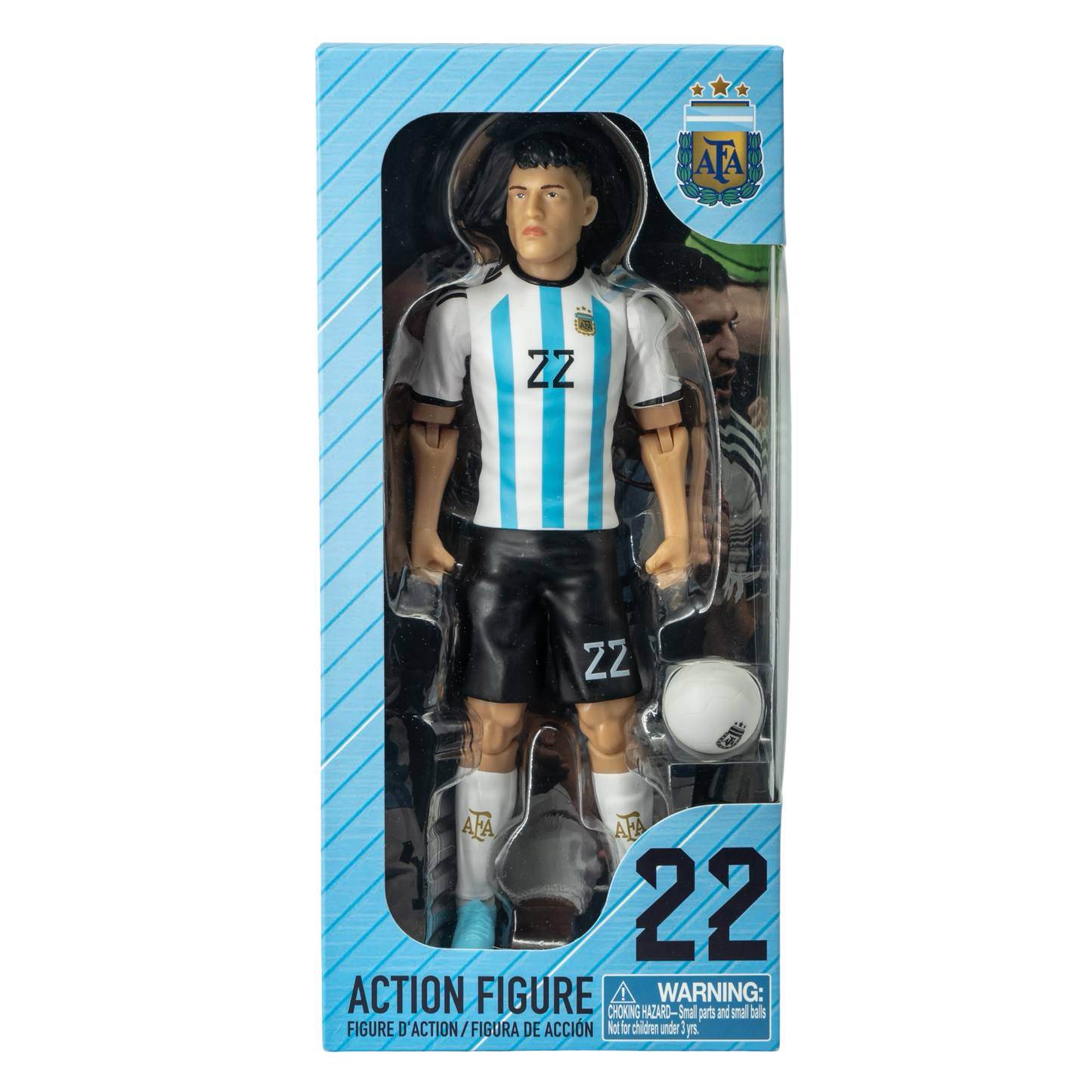 Banbo Toys SOCKERS Argentina National Lautaro Martínez  8" Collectible Soccer Action Figure