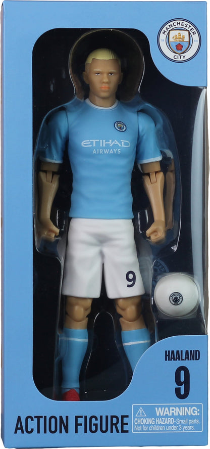 Banbo Toys SOCKERS Manchester City Haaland 8" Collectible Soccer Action Figure