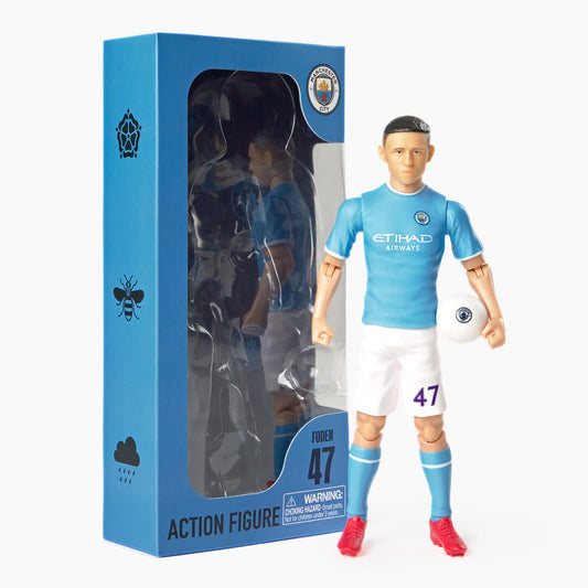 Banbo Toys SOCKERS Manchester City Foden 8" Collectible Soccer Action Figure