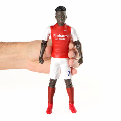 Banbo Toys SOCKERS Arsenal Saka 8" Collectible Soccer Action Figure