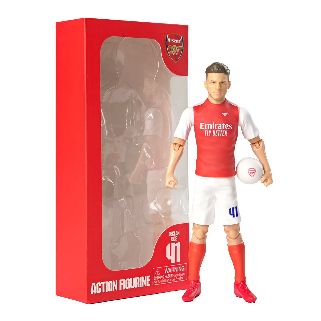 Banbo Toys SOCKERS Arsenal Declan Rice 8" Collectible Soccer Action Figure