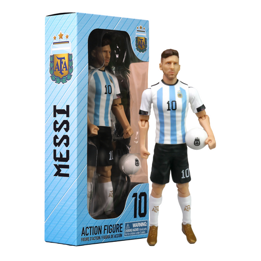 Banbo Toys SOCKERS Argentina Lionel Messi 8" Collectible Soccer Action Figure