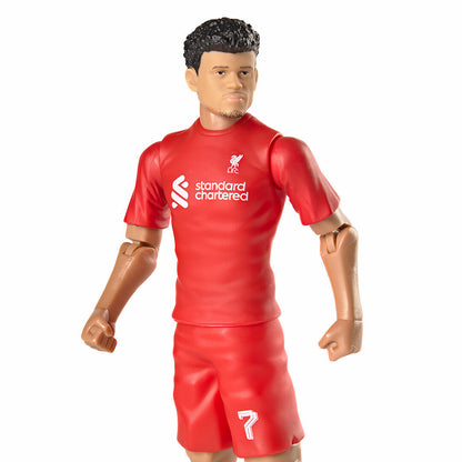 Banbo Toys SOCKERS Liverpool Luis Diaz 8" Collectible Soccer Action Figure