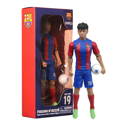 Banbo Toys SOCKERS FC Barcelona Lamine Yamal 8" Collectible Soccer Action Figure