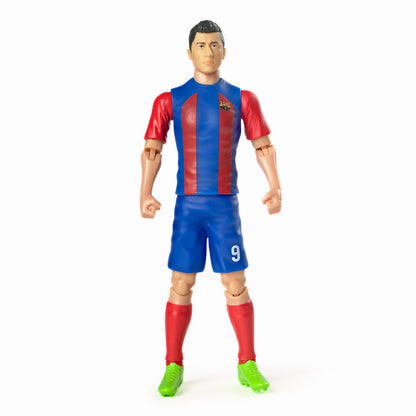 Banbo Toys SOCKERS FC Barcelona Robert Lewandowski 8" Collectible Soccer Action Figure
