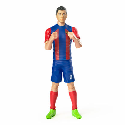 Banbo Toys SOCKERS FC Barcelona Robert Lewandowski 8" Collectible Soccer Action Figure