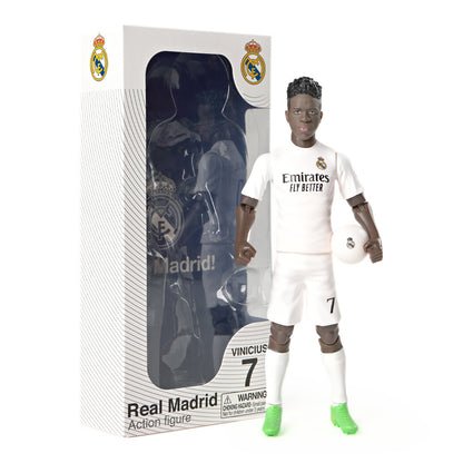 Banbo Toys SOCKERS Real Madrid CF Vinicius Junior 8" Collectible Soccer Action Figure