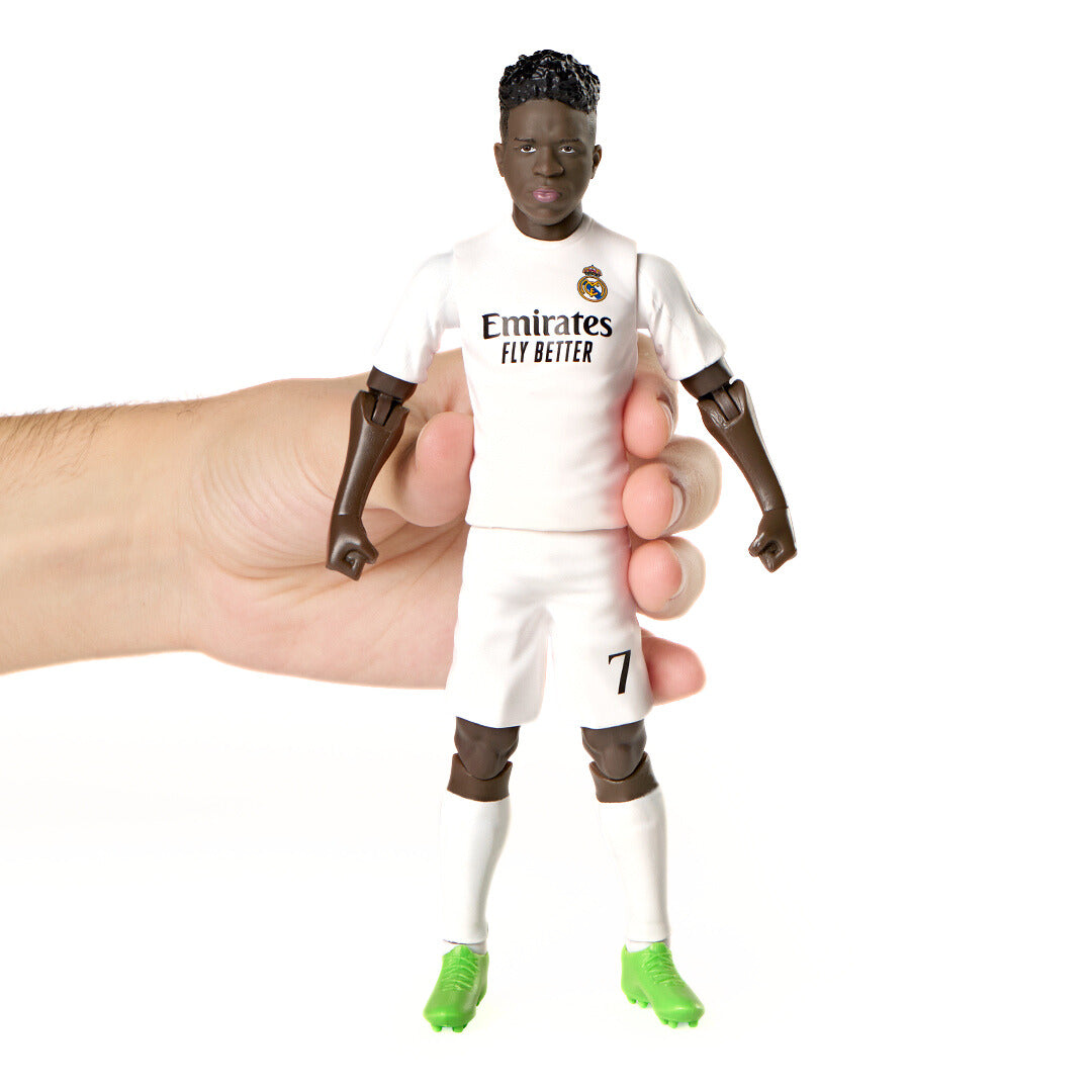 Banbo Toys SOCKERS Real Madrid CF Vinicius Junior 8" Collectible Soccer Action Figure