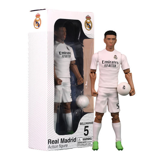 Banbo Toys SOCKERS Real Madrid Bellingham 8" Collectible Soccer Action Figure