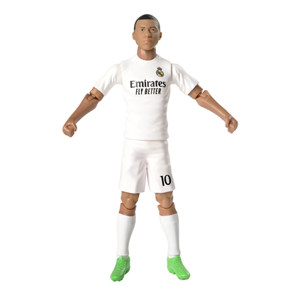 Banbo Toys SOCKERS Real Madrid CF Kylian Mbappé 8" Collectible Soccer Action Figure