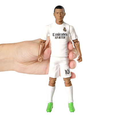 Banbo Toys SOCKERS Real Madrid CF Kylian Mbappé 8" Collectible Soccer Action Figure