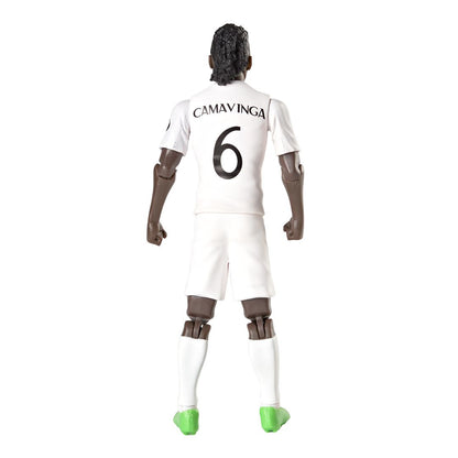 Banbo Toys SOCKERS Real Madrid CF Eduardo Camavinga 8" Collectible Soccer Action Figure