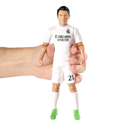 Banbo Toys SOCKERS Real Madrid CF Brahim Díaz 8" Collectible Soccer Action Figure