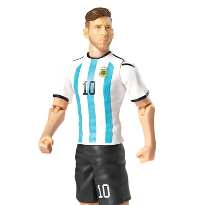 Banbo Toys SOCKERS Argentina AFA Lionel Messi 8" Collectible Soccer Action Figure