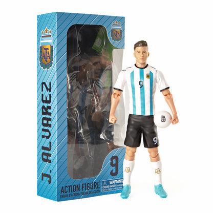 Banbo Toys SOCKERS Argentina Julian Alvarez 8" Collectible Soccer Action Figure