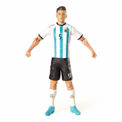 Banbo Toys SOCKERS Argentina Julian Alvarez 8" Collectible Soccer Action Figure