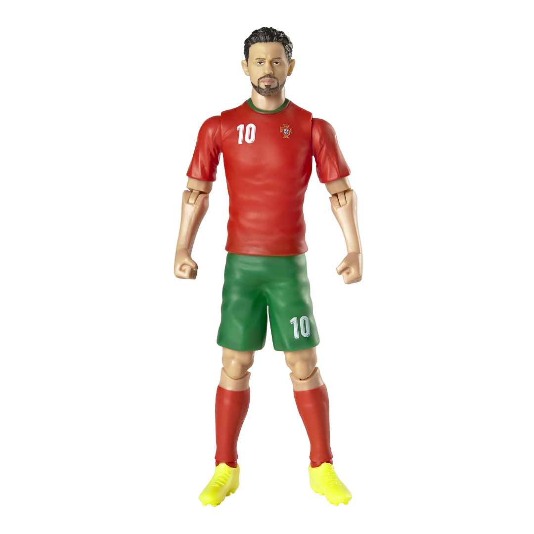 Banbo Toys SOCKERS Portugal National Bernardo Silva 8" Collectible Soccer Action Figure