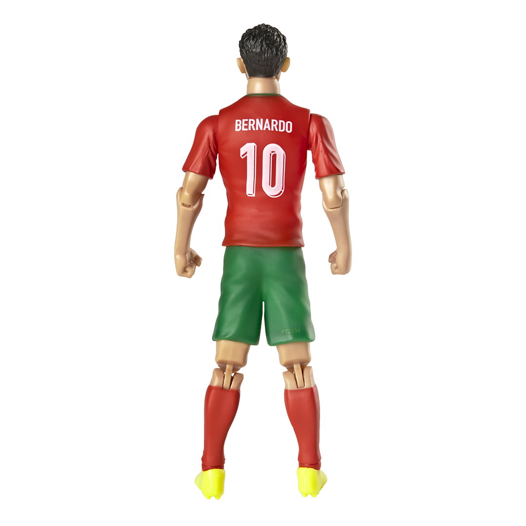 Banbo Toys SOCKERS Portugal National Bernardo Silva 8" Collectible Soccer Action Figure