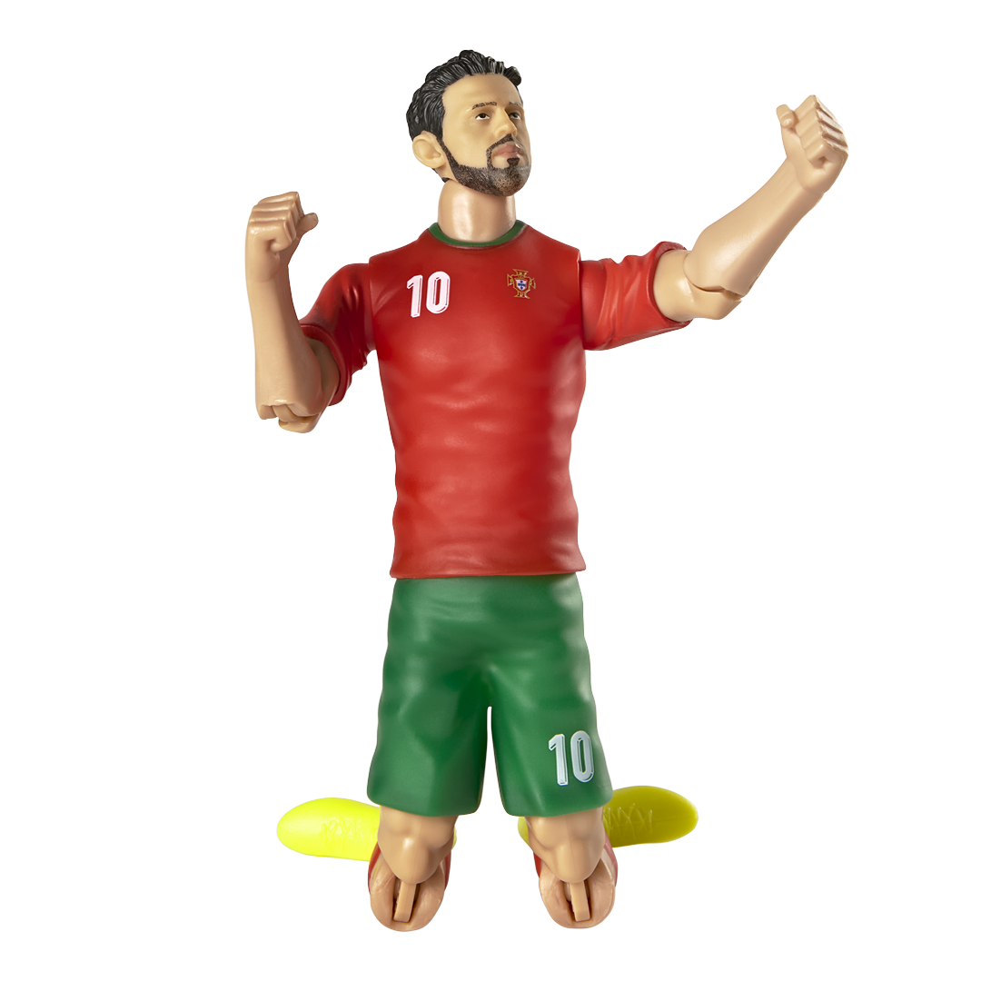 Banbo Toys SOCKERS Portugal National Bernardo Silva 8" Collectible Soccer Action Figure