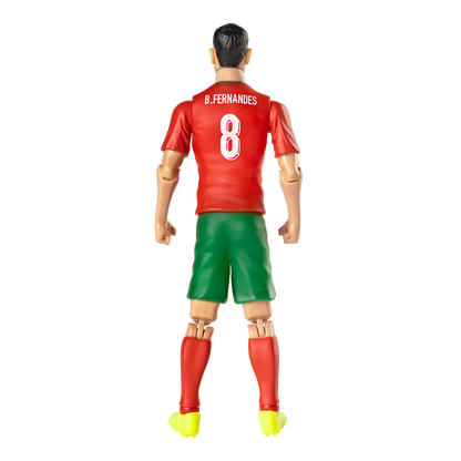 Banbo Toys SOCKERS Portugal National Bruno Fernandes 8" Collectible Soccer Action Figure