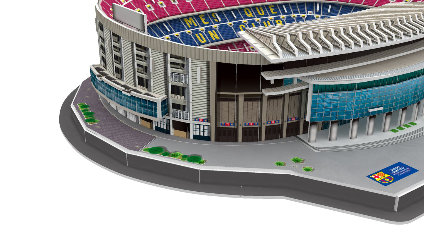 Banbo Toys Soccer Team Stadium 3D Puzzle FC Barcelona - Spotify Camp Nou