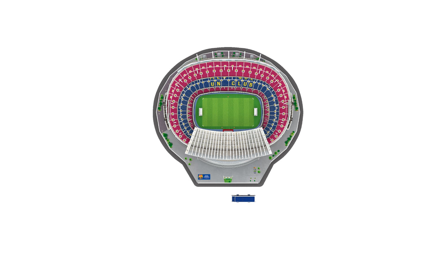 Banbo Toys Soccer Team Stadium 3D Puzzle FC Barcelona - Spotify Camp Nou