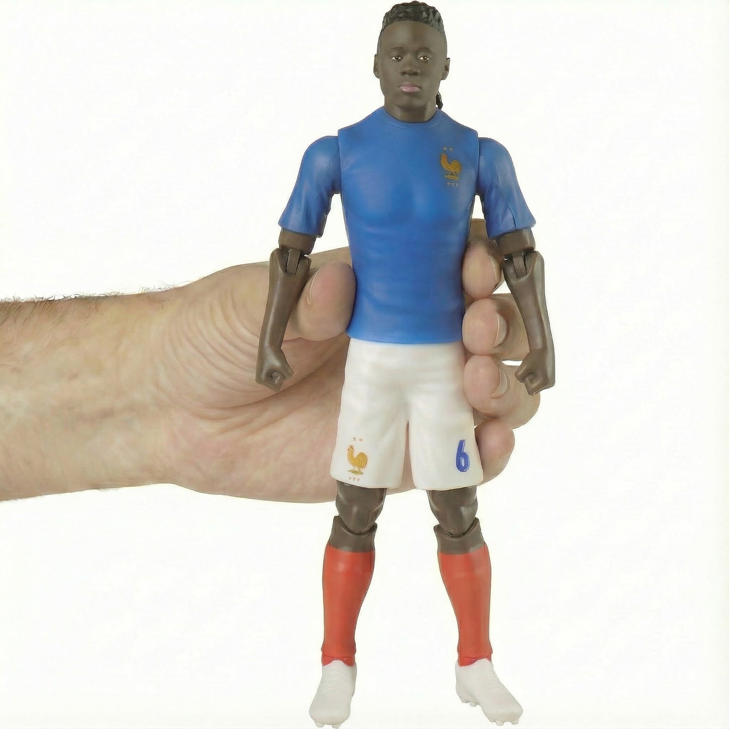 Banbo Toys SOCKERS France National Eduardo Camavinga 8" Collectible Soccer Action Figure