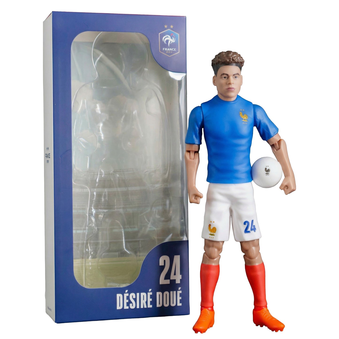 Banbo Toys SOCKERS France National Désiré Doué 8" Collectible Soccer Action Figure